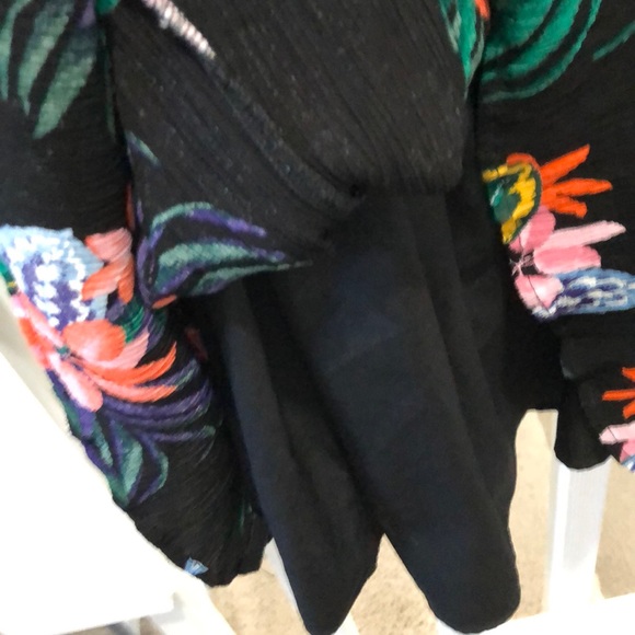 Old Navy strapless tropical dress size 12 - Picture 5 of 6